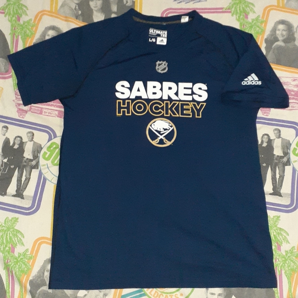 Adidas Buffalo Sabres Hockey Ultimate Tee Shirt NHLn